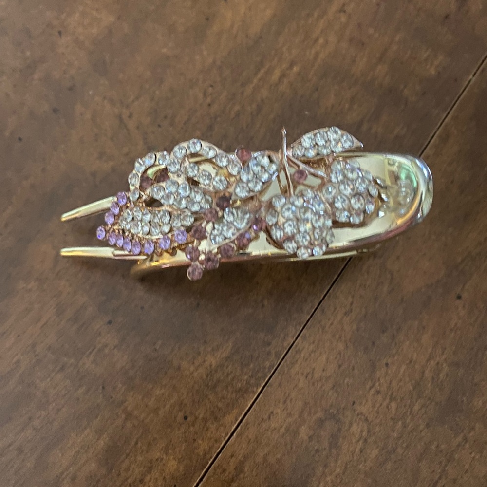 New Rhinestone Hair Clip - Picture 2 of 4